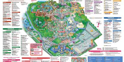 Disney Tokyo kaart
